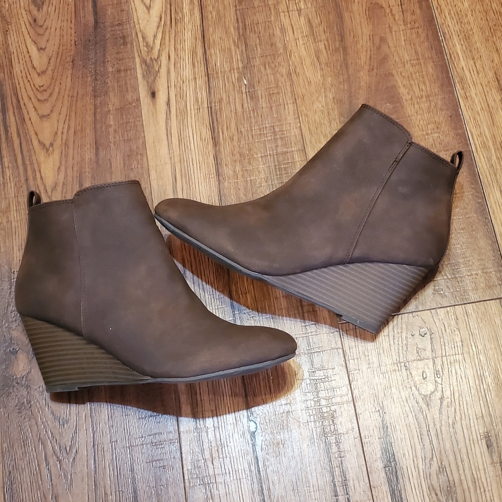 Ankle wedge shoes /new